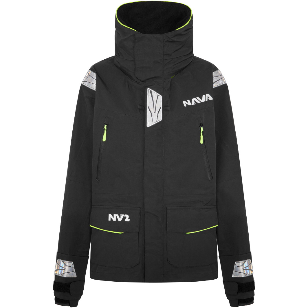 2026 Nava Performance Mujer Chaqueta De Vela NV2 NAVANV2J01 - Black